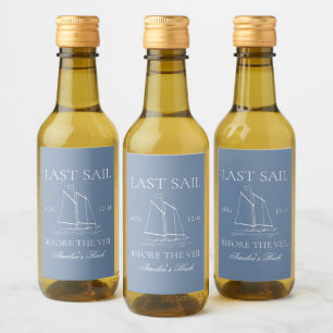 Étiquettes Pour Bouteilles De Vin Dernière Voile Avant Le Week-End De Bachelorette V