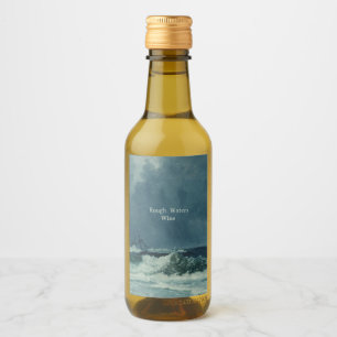 Étiquettes Pour Bouteilles De Vin Eaux Brutes Nautiques