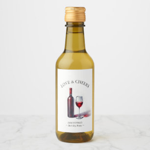 Étiquettes Pour Bouteilles De Vin Fête à thème du vin