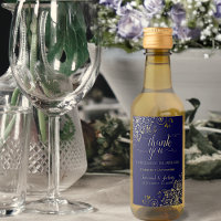 Lacy Gold sur le Mariage bleu marine Merci Mini