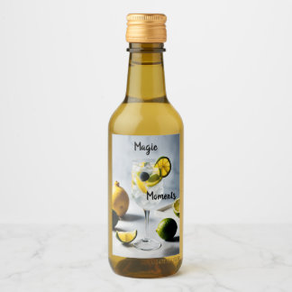 Étiquettes Pour Bouteilles De Vin Liqueur magique miniature