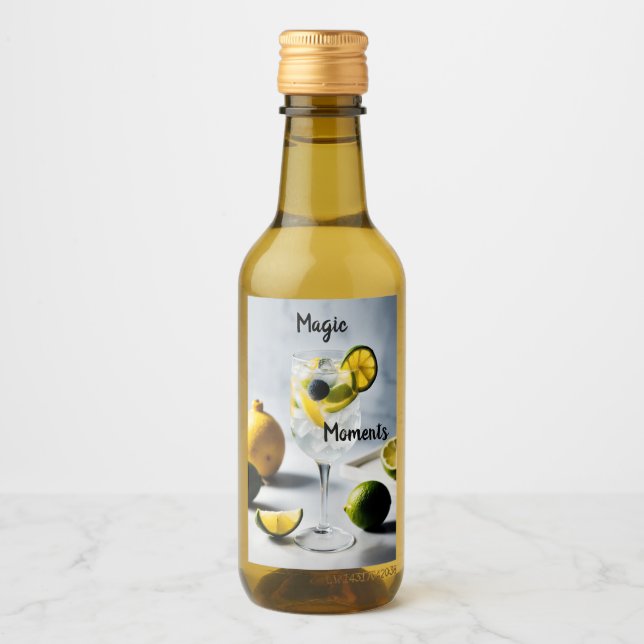 Étiquettes Pour Bouteilles De Vin Liqueur magique miniature (Devant)