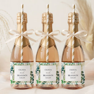 ÉTIQUETTES POUR BOUTEILLES DE VIN MOUSSEUX 