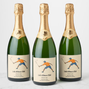 Étiquettes Pour Bouteilles De Vin Mousseux Badminton