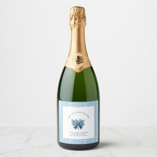 Étiquettes Pour Bouteilles De Vin Mousseux Bébé Il fait froid à l'extérieur du Baby shower d'