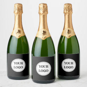 Étiquettes Pour Bouteilles De Vin Mousseux Branché, élégant et élégant