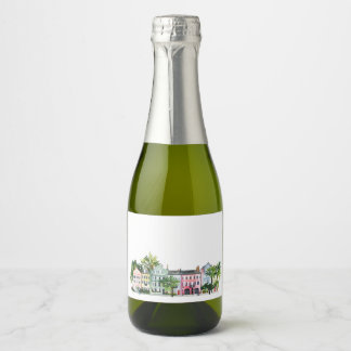 Étiquettes Pour Bouteilles De Vin Mousseux Charleston Caroline du Sud