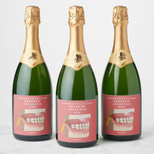 Étiquettes Pour Bouteilles De Vin Mousseux Dentist Gradust Dental School