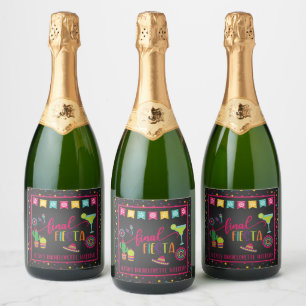 Étiquettes Pour Bouteilles De Vin Mousseux Dernière Fête de la Bachelorette