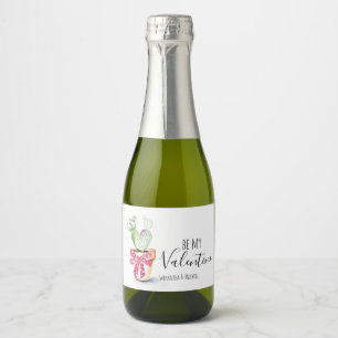 Étiquettes Pour Bouteilles De Vin Mousseux Drôle Valentines Sparkling Wine