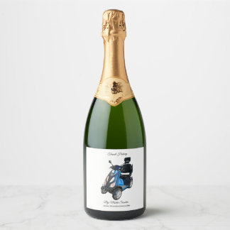 Étiquettes Pour Bouteilles De Vin Mousseux Étiquettes de bouteilles de vin mousseux (10,2 cm
