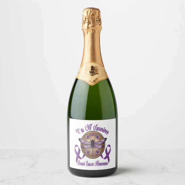 Étiquettes Pour Bouteilles De Vin Mousseux Faith Hope (Devant)