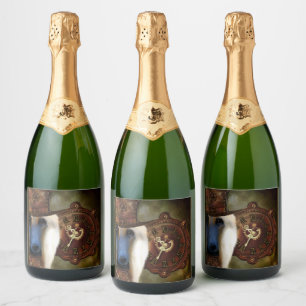 Étiquettes Pour Bouteilles De Vin Mousseux Hound afghan