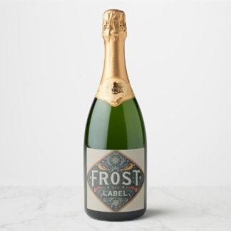 Étiquettes Pour Bouteilles De Vin Mousseux lebel blanc