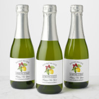 Limoncello Joyeux Nouvel An Étiquettes de petite b