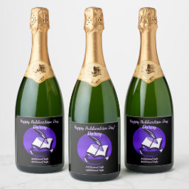 Étiquettes Pour Bouteilles De Vin Mousseux Livre D'Argent Et Qualité
