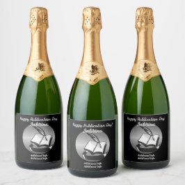 Étiquettes Pour Bouteilles De Vin Mousseux Livre D'Argent Et Qualité