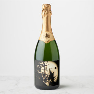 Étiquettes Pour Bouteilles De Vin Mousseux Lune