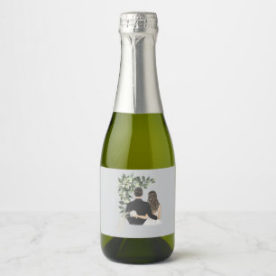 Étiquettes Pour Bouteilles De Vin Mousseux Mariage