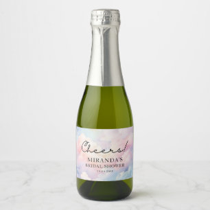 Étiquettes Pour Bouteilles De Vin Mousseux Mariage de rêve Cloud Nine