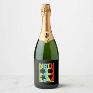 Étiquettes Pour Bouteilles De Vin Mousseux Math Enseignant Math Math vous maintient dans la f