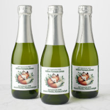 Mignonne Fox dormir en Baby shower Feuille