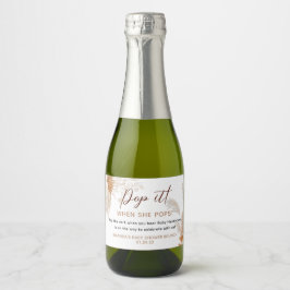 Étiquettes Pour Bouteilles De Vin Mousseux Pampas Neutre Faveur Grass