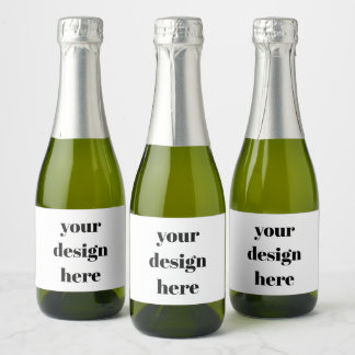 Étiquettes Pour Bouteilles De Vin Mousseux Personnaliser ou Customiser