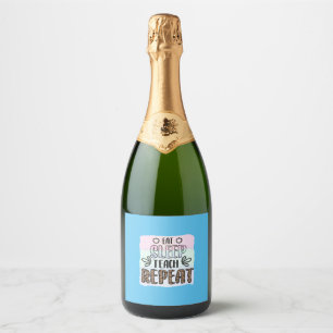 Étiquettes Pour Bouteilles De Vin Mousseux Professeur Cadeaux Mangez les enseignants du som