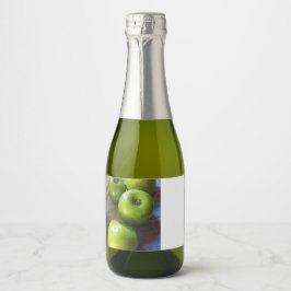 Étiquettes Pour Bouteilles De Vin Mousseux Quatuor Apple