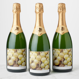 Étiquettes Pour Bouteilles De Vin Mousseux Raisins blancs Nancy France