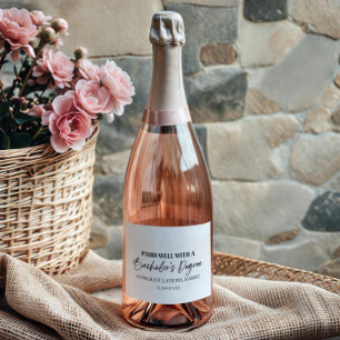 Étiquettes Pour Bouteilles De Vin Mousseux S'accorde bien avec un baccalauréat
