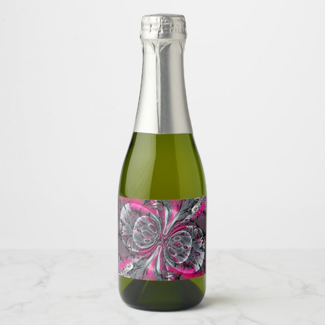 Étiquettes Pour Bouteilles De Vin Mousseux Signaux mixtes (Devant)