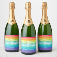 Sois Joyeux et lumineux Rainbow Custom Christmas P