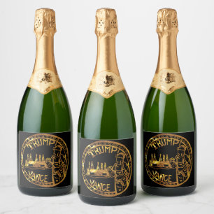 ÉTIQUETTES POUR BOUTEILLES DE VIN MOUSSEUX TEXAS