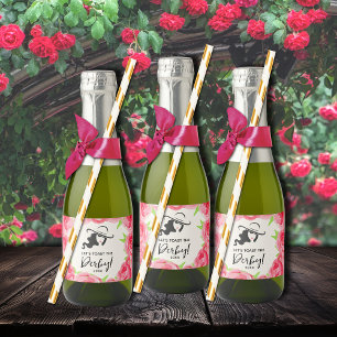 Étiquettes Pour Bouteilles De Vin Mousseux Toast le Derby !