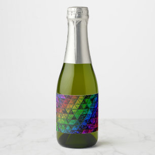 Étiquettes Pour Bouteilles De Vin Mousseux Verre de fierté