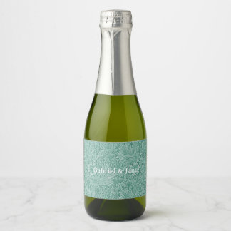 Étiquettes Pour Bouteilles De Vin Mousseux William Morris Floral