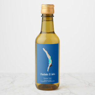 Étiquettes Pour Bouteilles De Vin Plongée