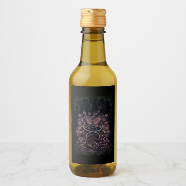 Étiquettes Pour Bouteilles De Vin Psilocybe Allenii (Devant)