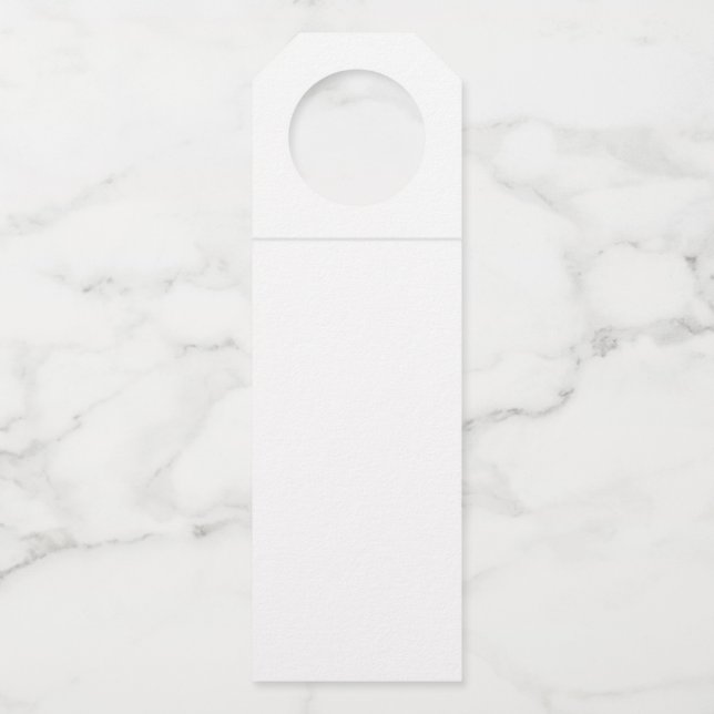 Étiquettes Pour Bouteilles Ensemble blanc vide d'étiquette de bouteille (Devant)