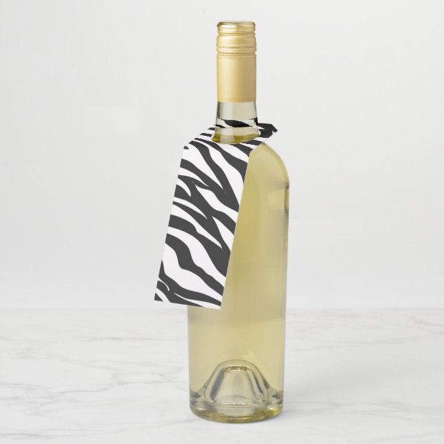 Étiquettes Pour Bouteilles Fête d'anniversaire chic safari avec impression zè (Incliné)