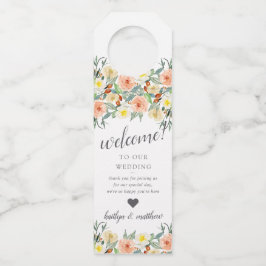 Étiquettes Pour Bouteilles La collection de Mariages Spring Blossoms