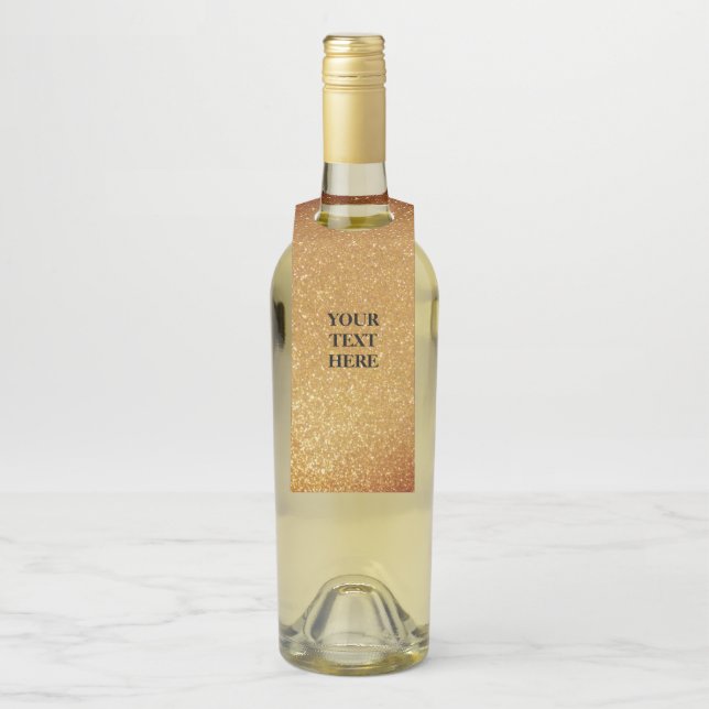 Étiquettes Pour Bouteilles Papier personnalisé d'impression de parties (Sur bouteille)