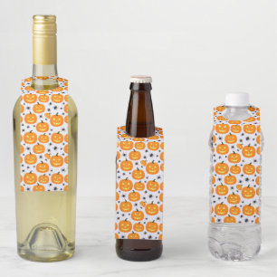 Étiquettes Pour Bouteilles Parade des citrouilles d'Halloween