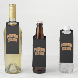 Étiquettes Pour Bouteilles Saison Citrouille Rétro mignon cadeau automne Hall