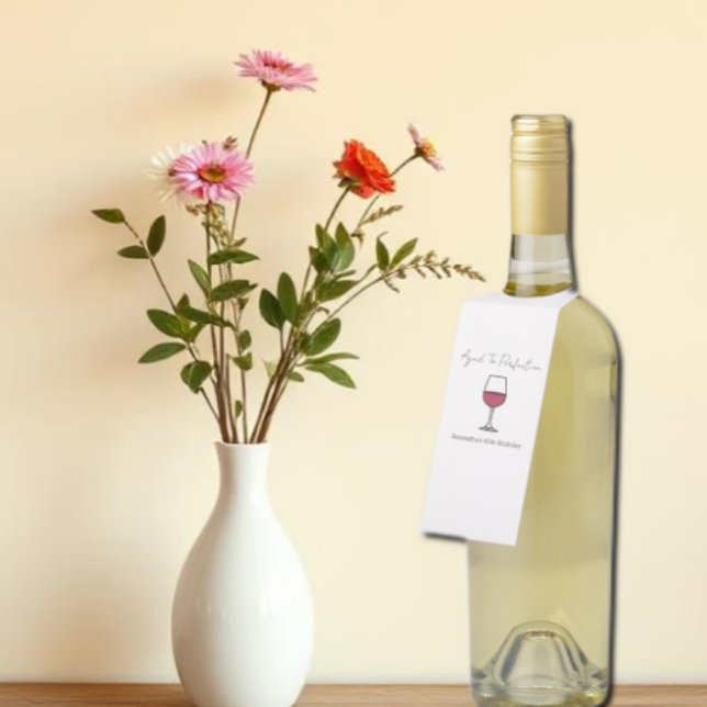 Étiquettes Pour Bouteilles Vin de la perfection 60e anniversaire (Créateur téléchargé)
