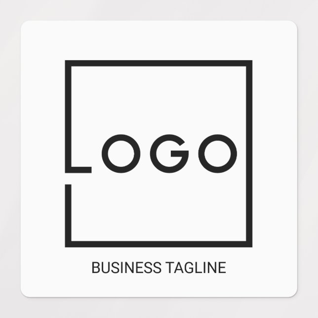 Étiquettes Professional Custom Business Logo (Design 1)