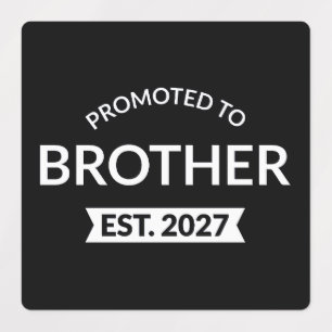 Étiquettes Promu Frère en 2027 Grand Frère II