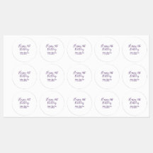 Purple heureux 21e anniversaire nom date Porte - c